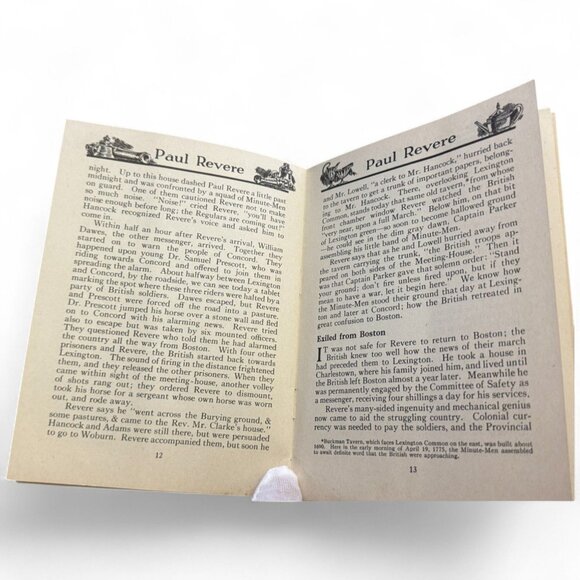 Paul Revere Booklet Circa 1930 Published By John Hancock Mutual Life Insurance C - Picture 11 of 14